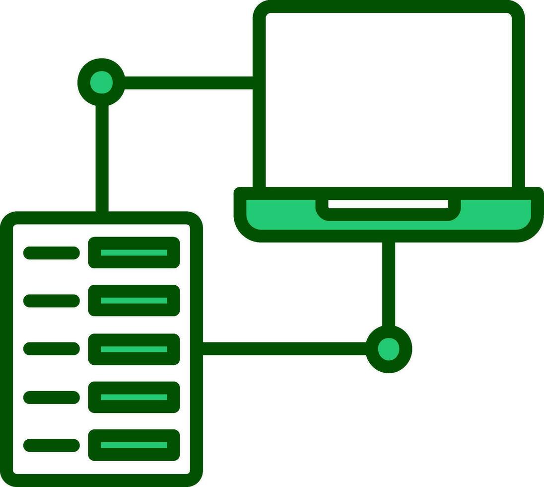 Data Transfe Vector Icon