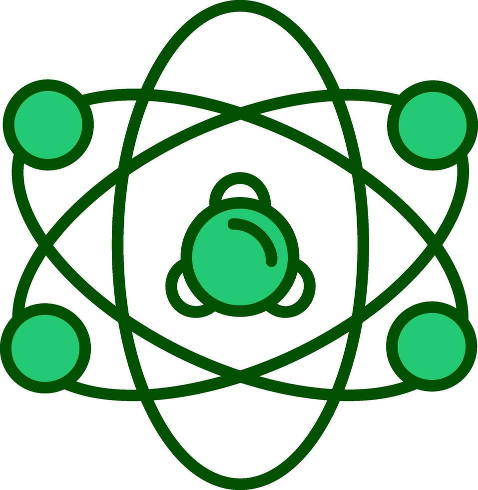 icono de vector nuclear