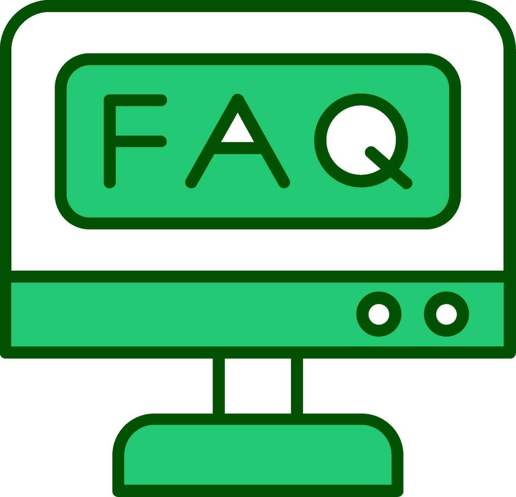 Faq Vector Icon