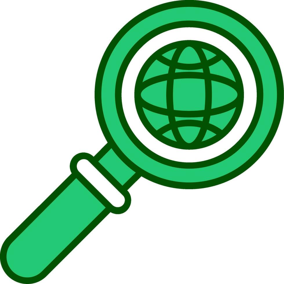 Magnifying Glass Vector Icon