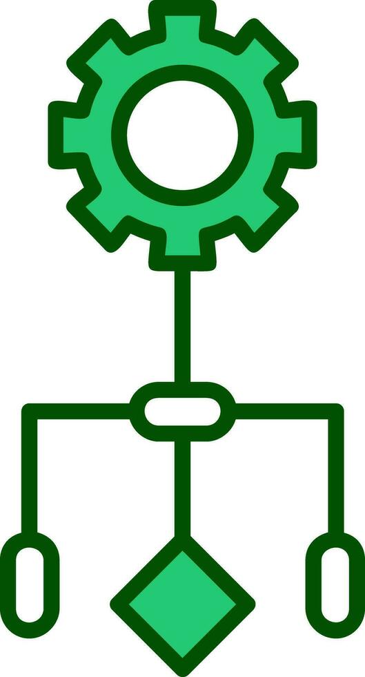 Workflow Vector Icon