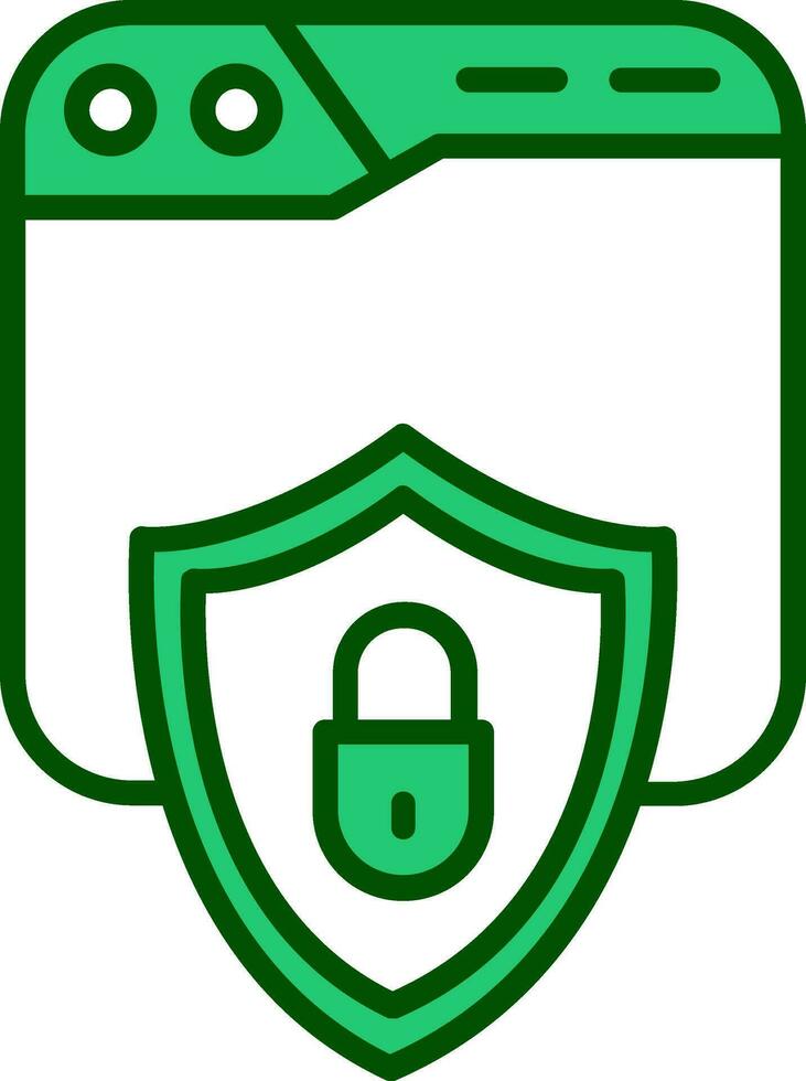 Secured Vector Icon
