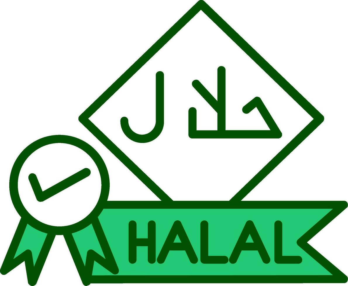 Halal Vector Icon