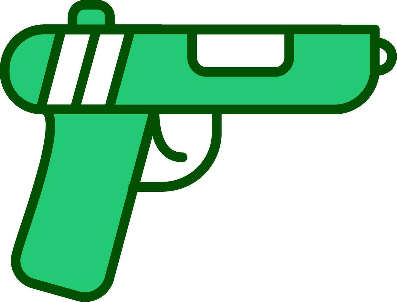 icono de vector de pistola