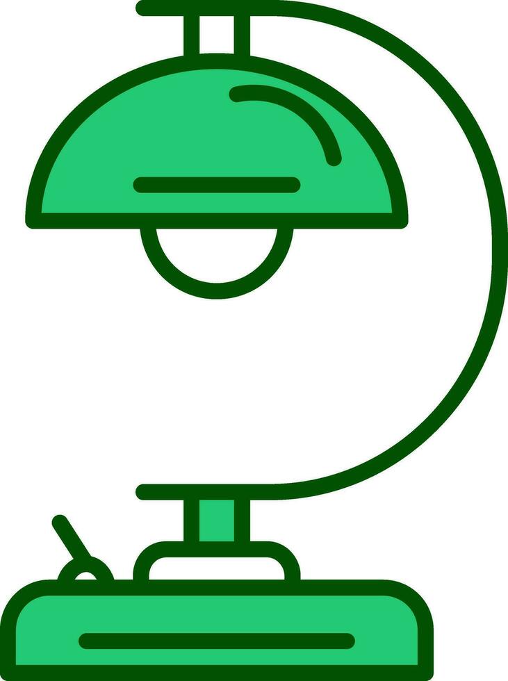 Table Lamp Vector Icon