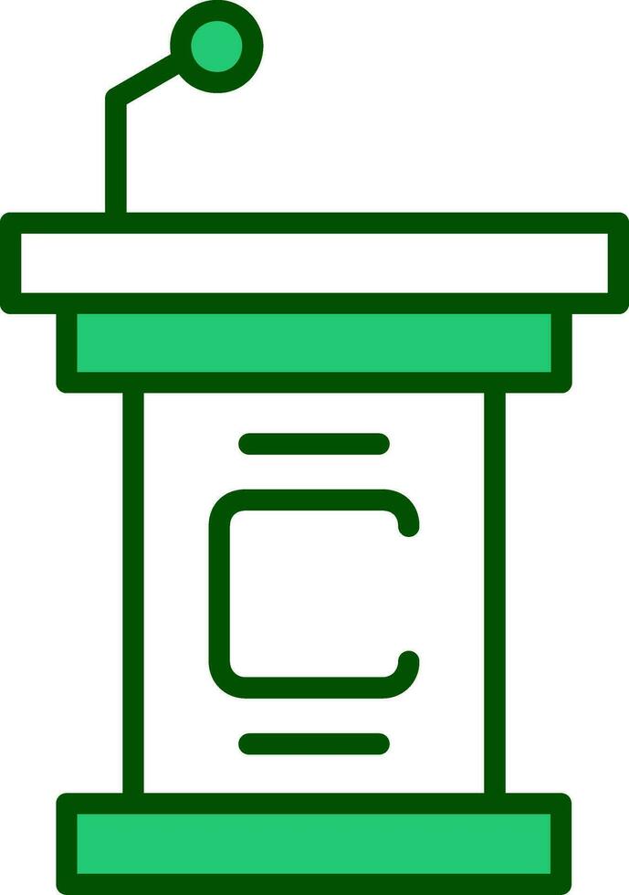 Lectern Vector Icon