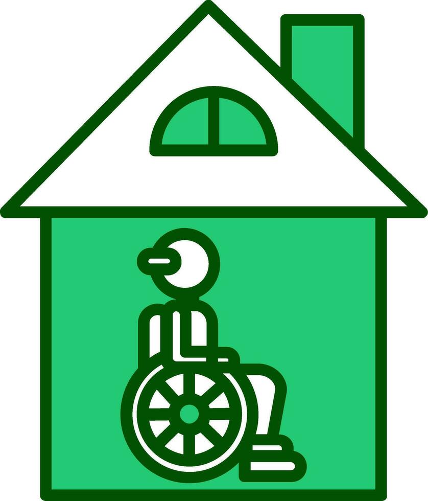 Nursing Home Vector Icon