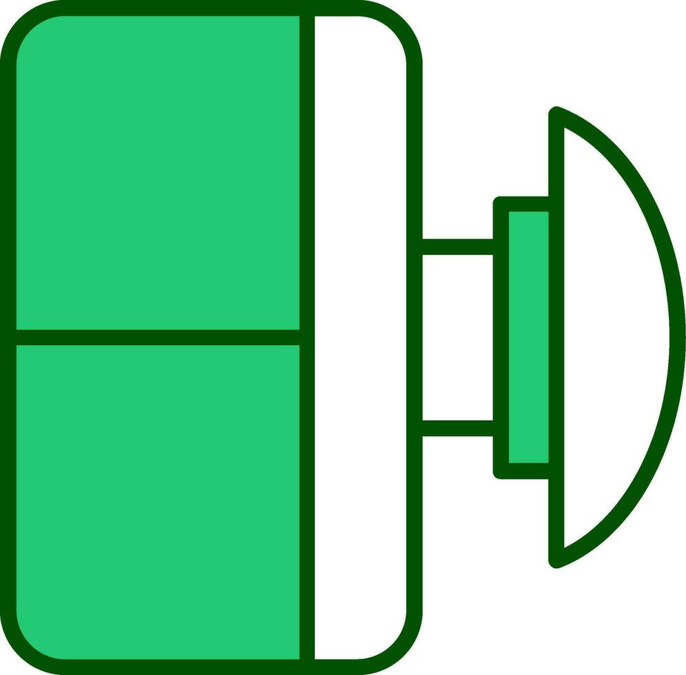 Emergency Button Vector Icon
