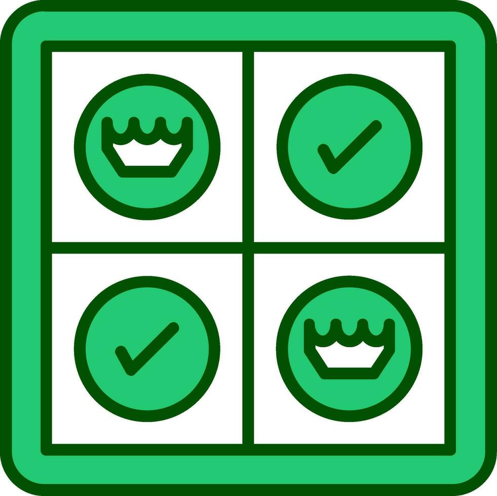 Checkers Vector Icon