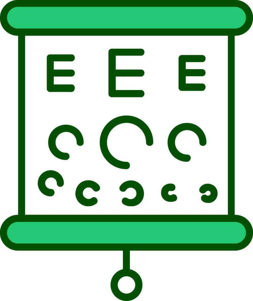 Eye Test Vector Icon
