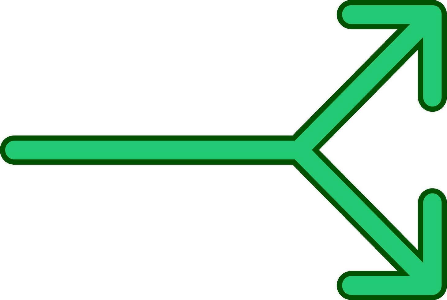 Split Vector Icon