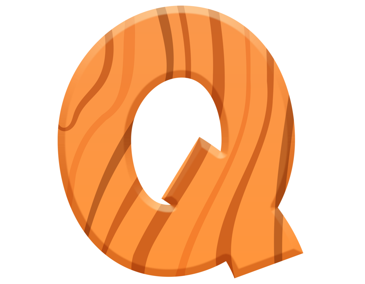 Wood Alphabet Illustration png