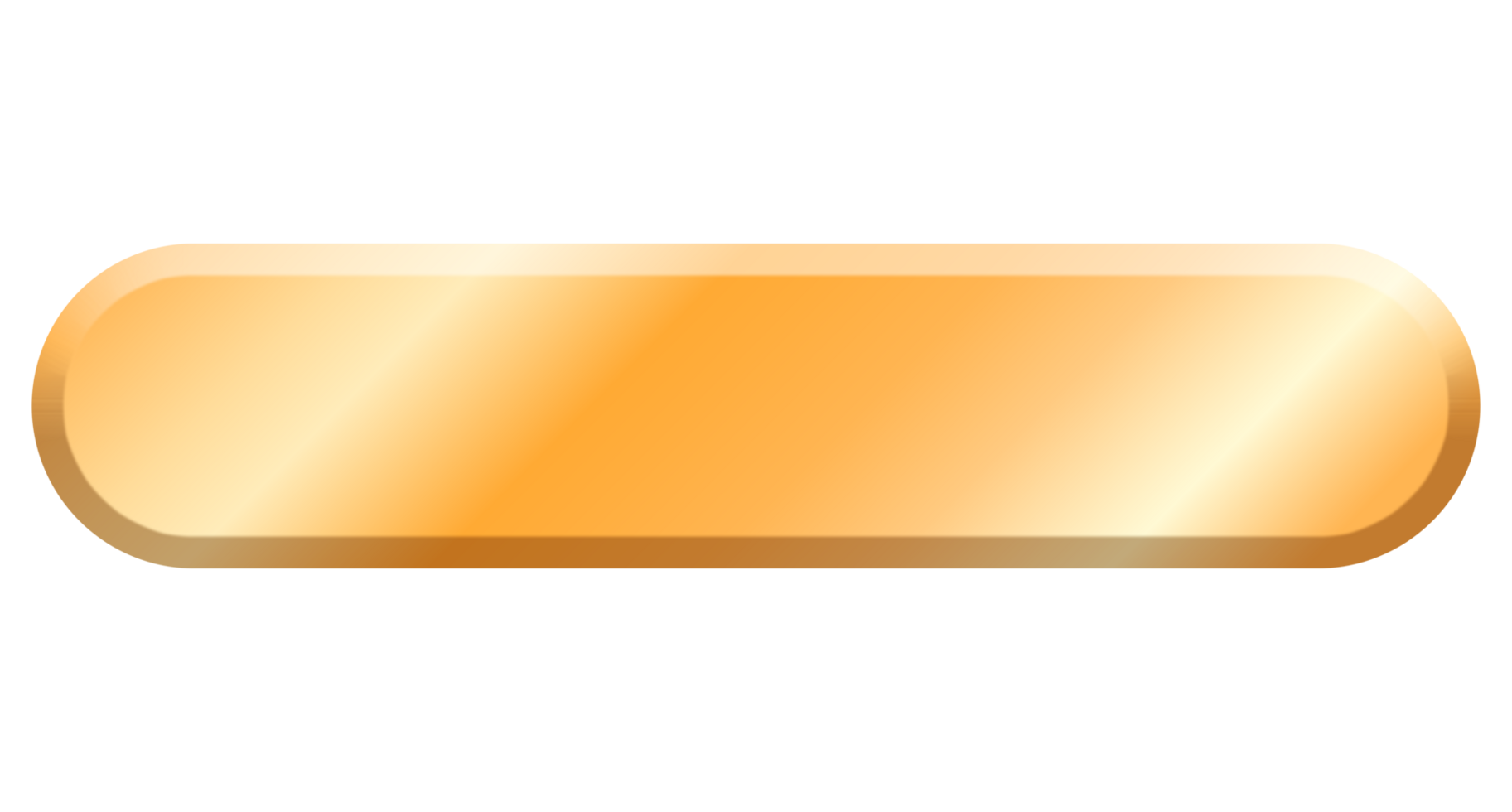 Gold Metal Glossy Button png