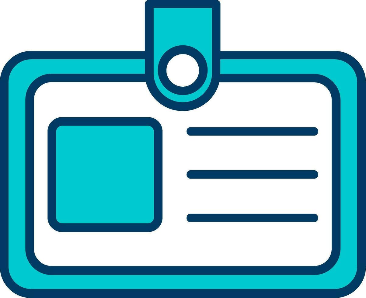 Identification Card Vector Icon