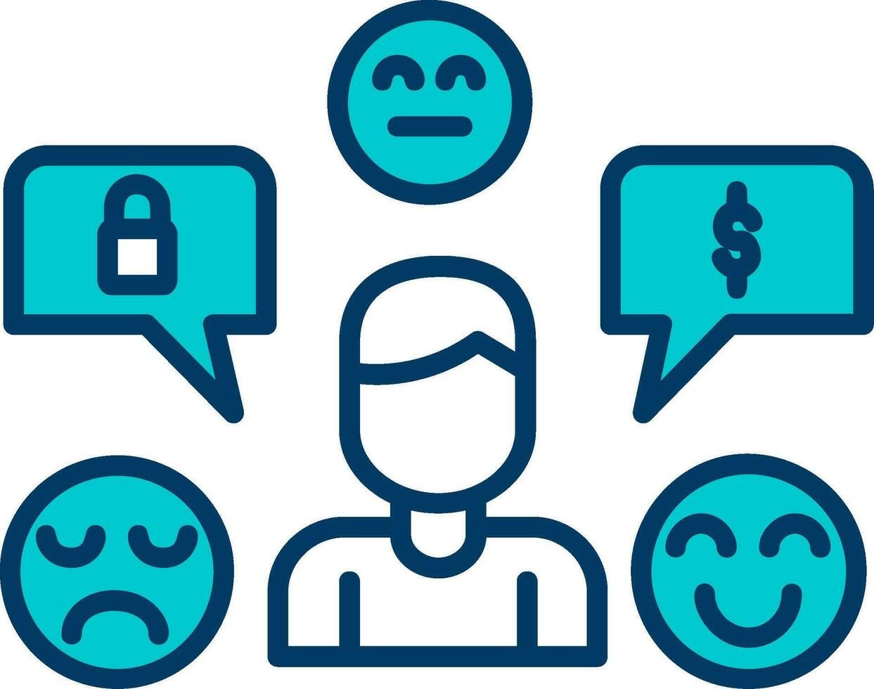 Customer Behavior Vector Icon