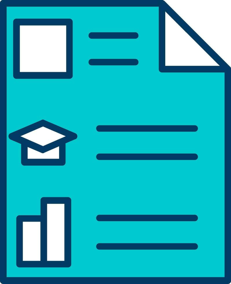 Curriculum Vitae Vector Icon