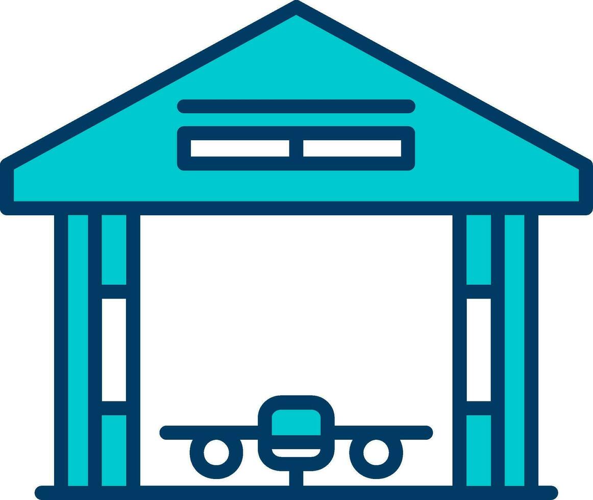 Hangar Vector Icon