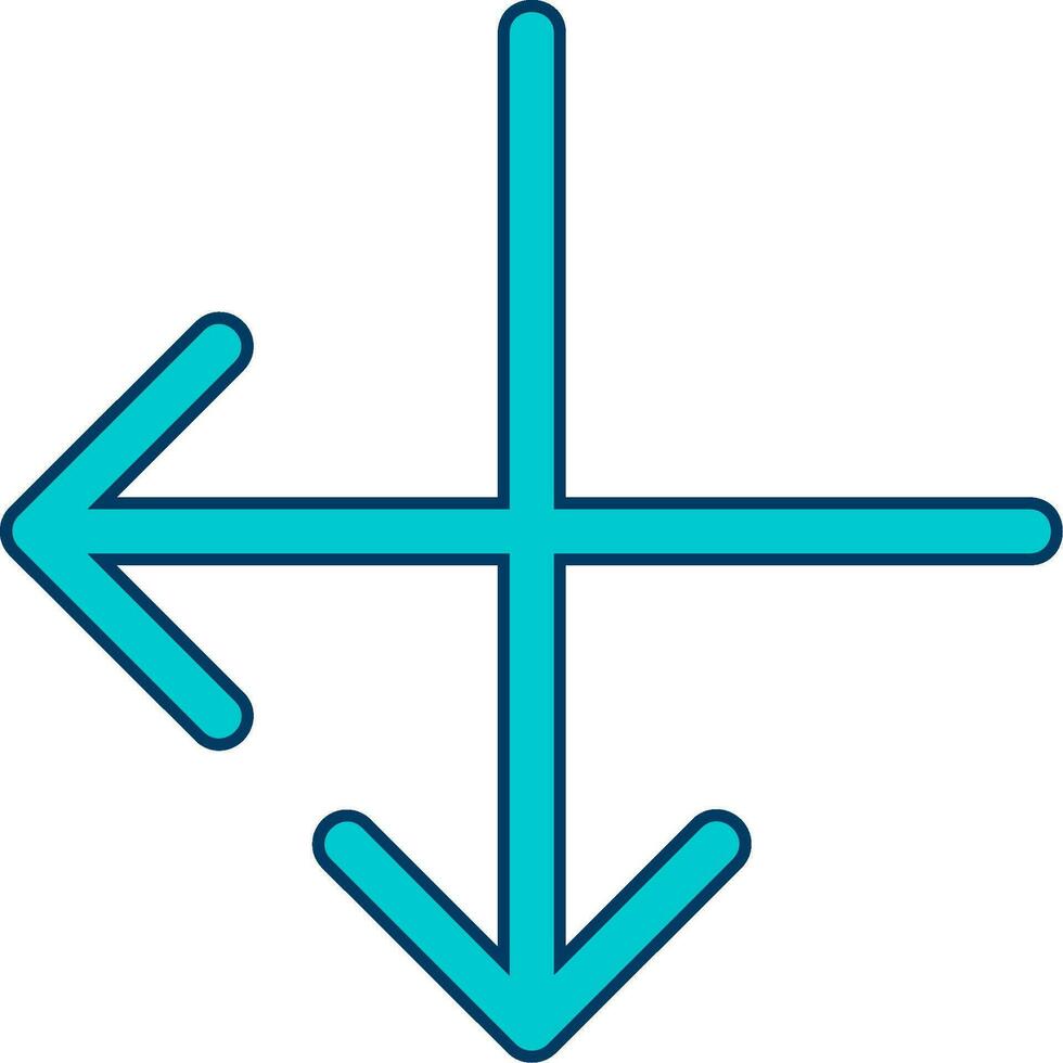 Intersect Vector Icon