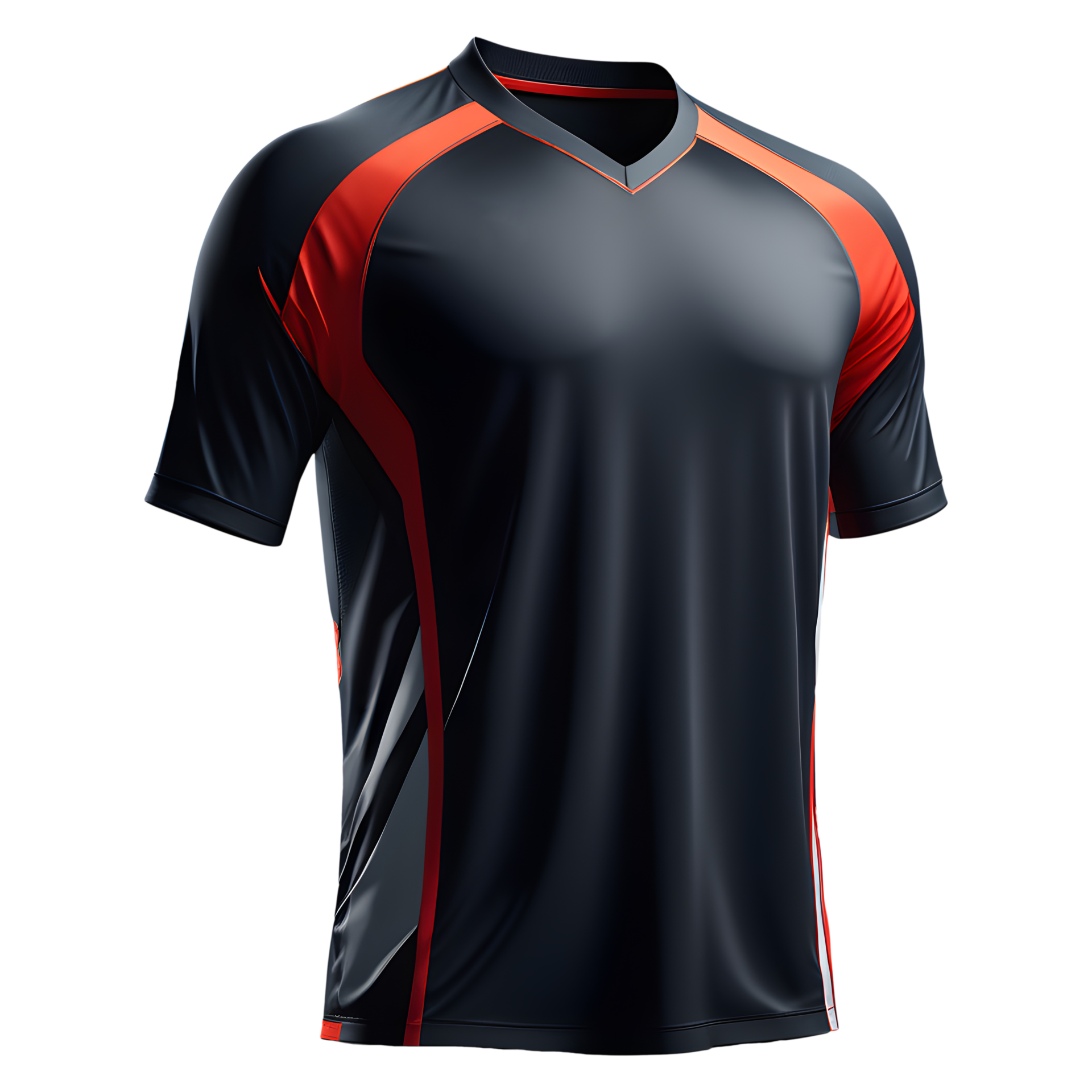 AI generated Sport jersey uniforms, isolated on transparent background ...