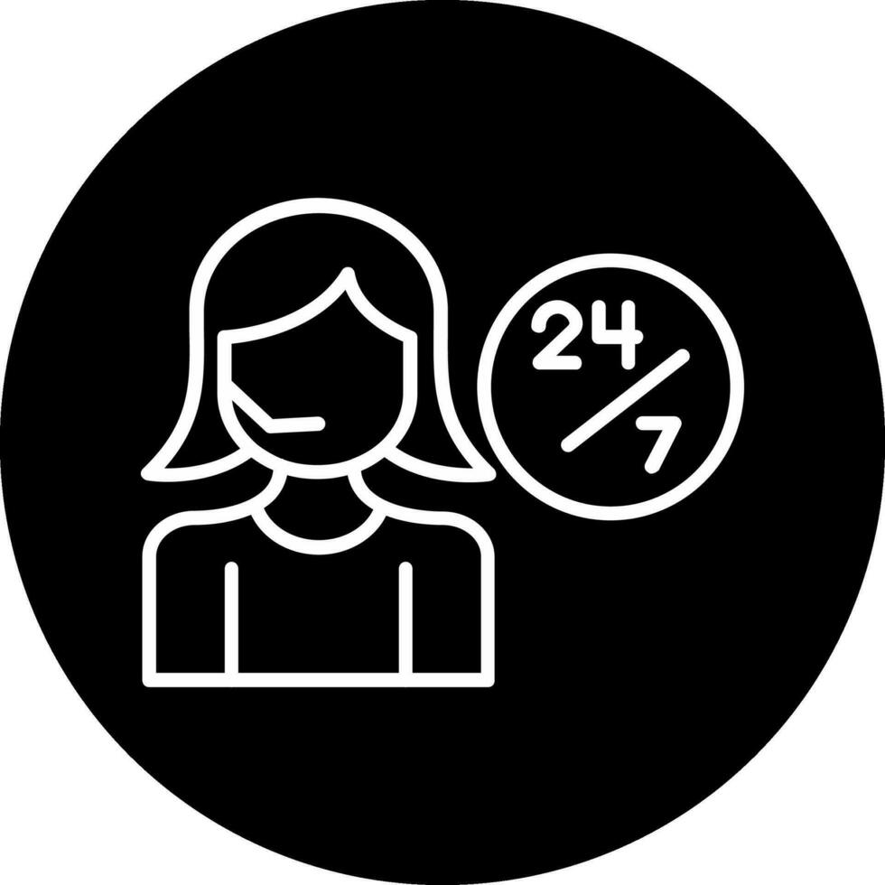 Customer Service Agent Vector Icon