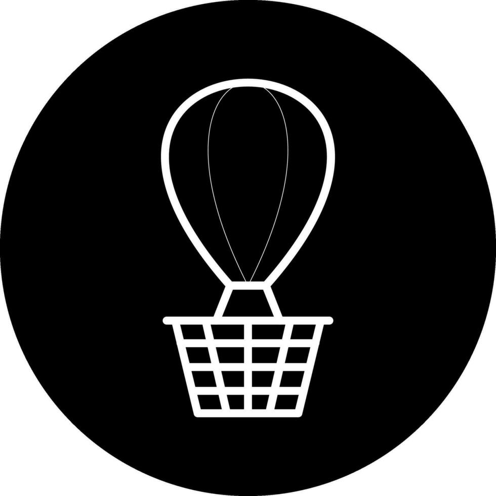 Hot Air Balloon Vector Icon