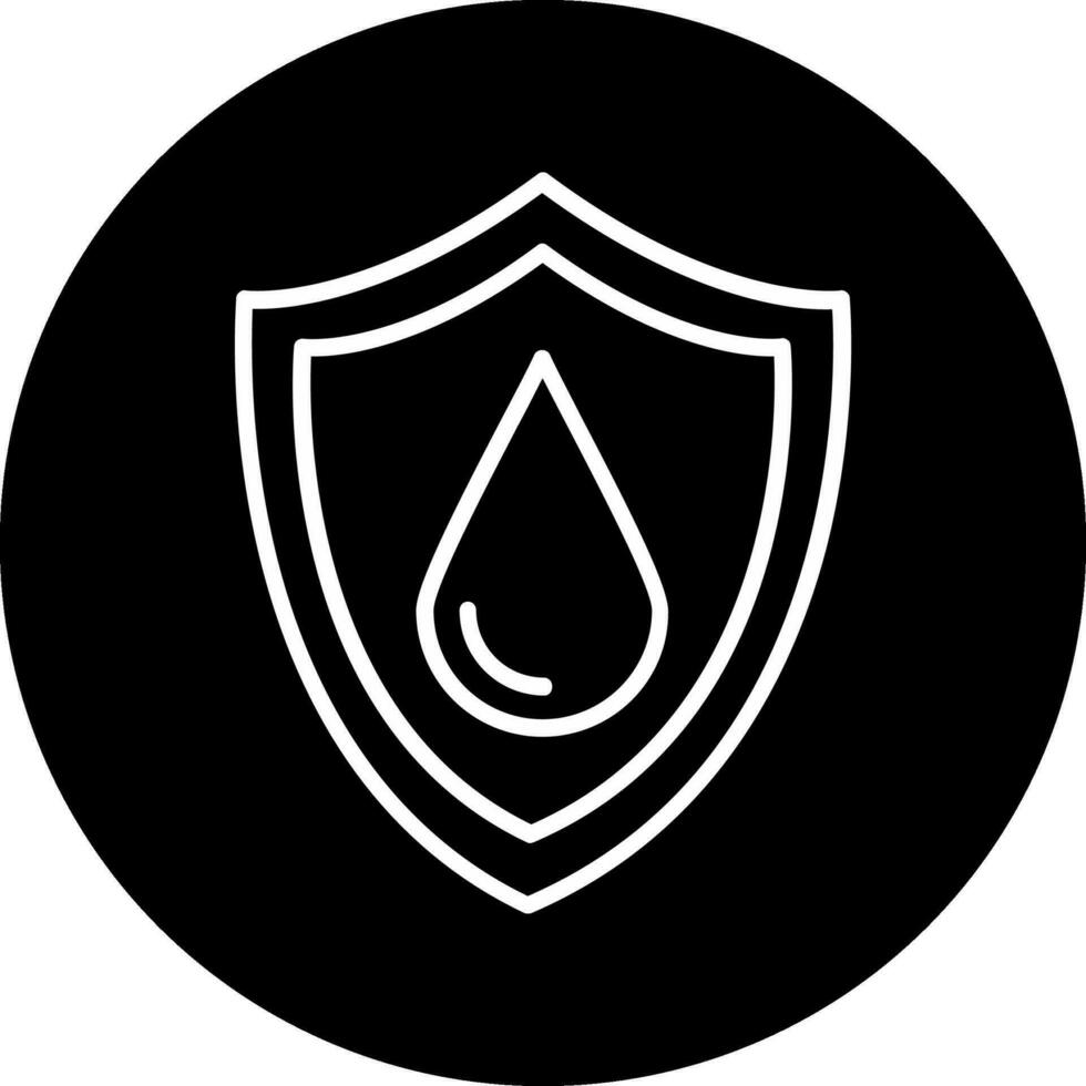 Water Resistant Vector Icon