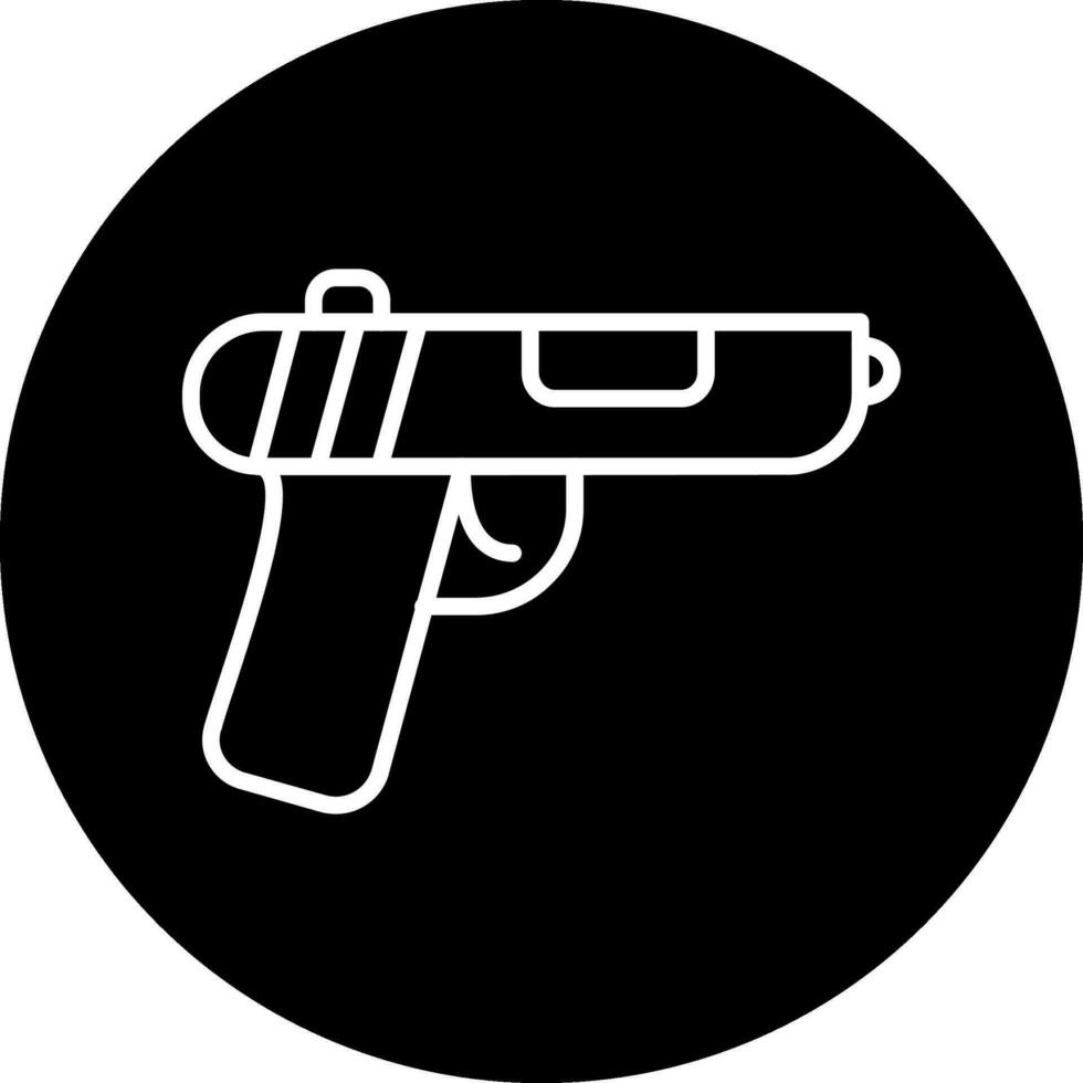 icono de vector de pistola