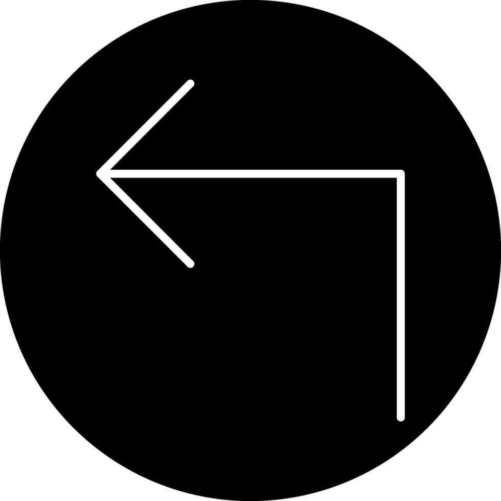 Turn Vector Icon