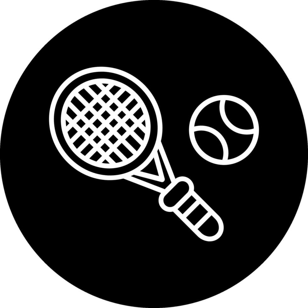 icono de vector de tenis