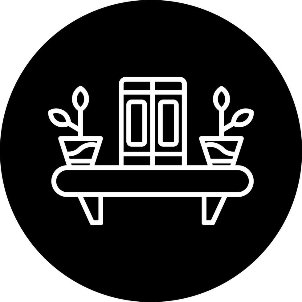 Bookshelf Vector Icon