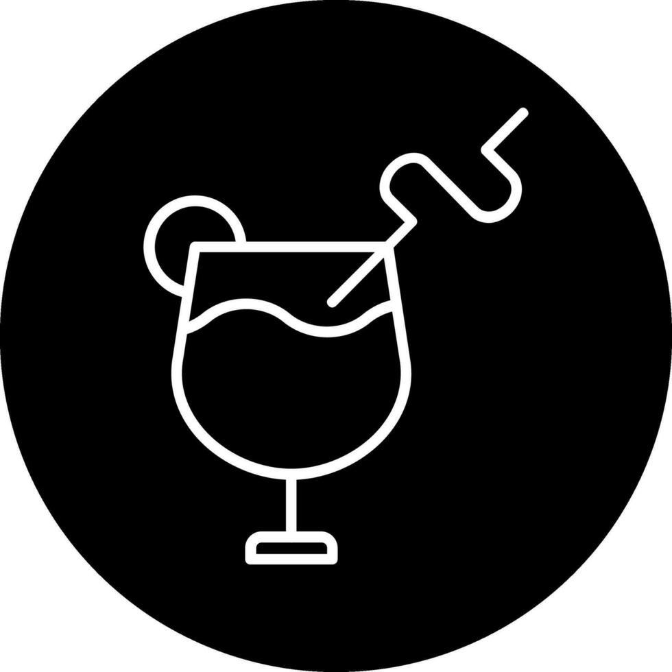 Cocktail Drink Vector Icon