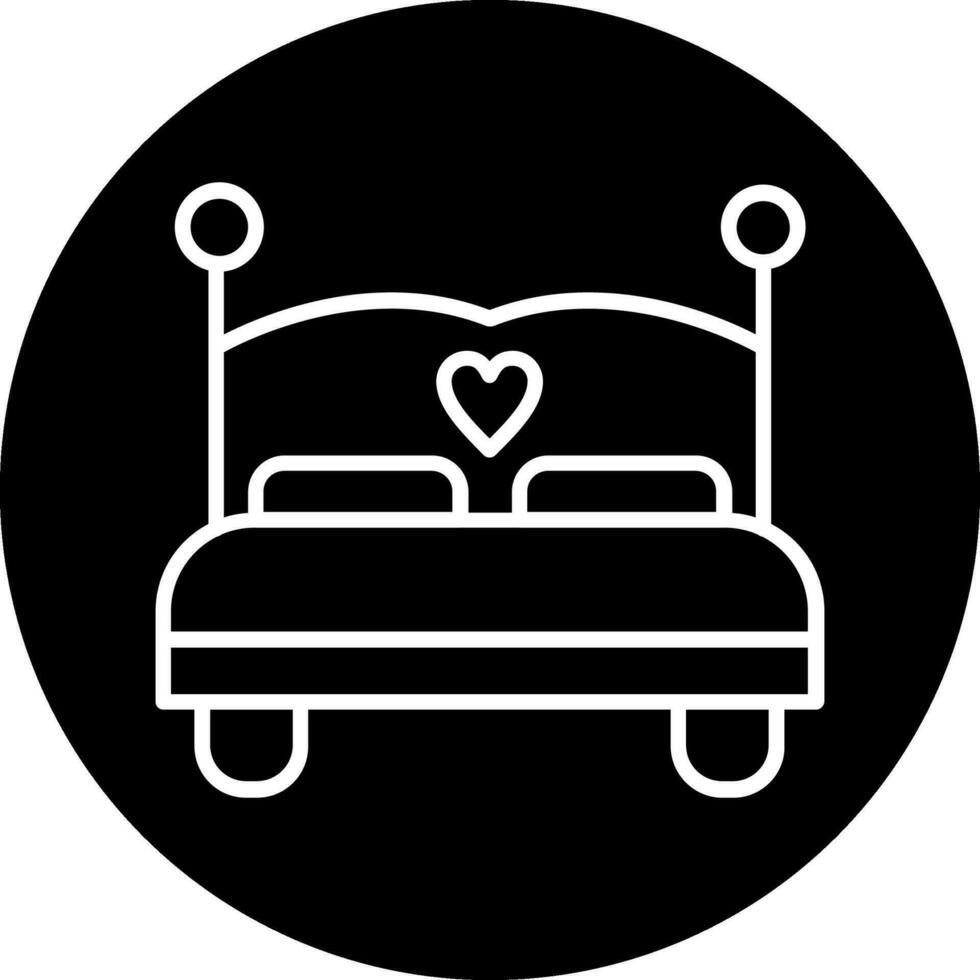 Double Bed Vector Icon