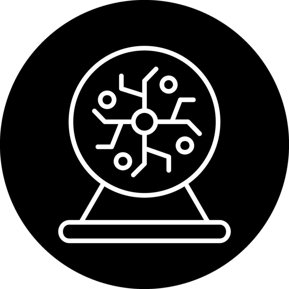 Plasma Ball Vector Icon