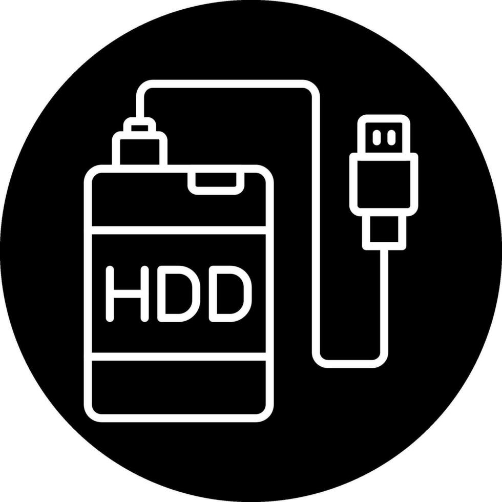 Harddisk Vector Icon