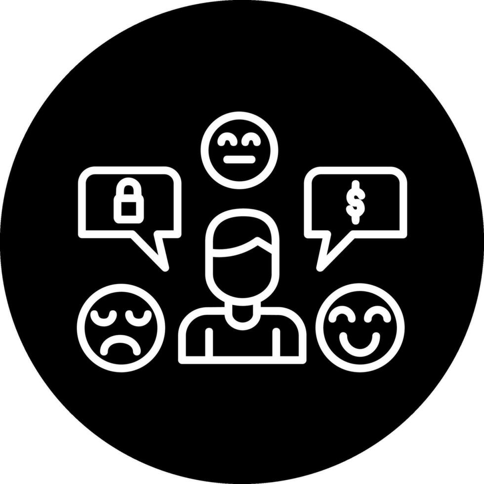 Customer Behavior Vector Icon