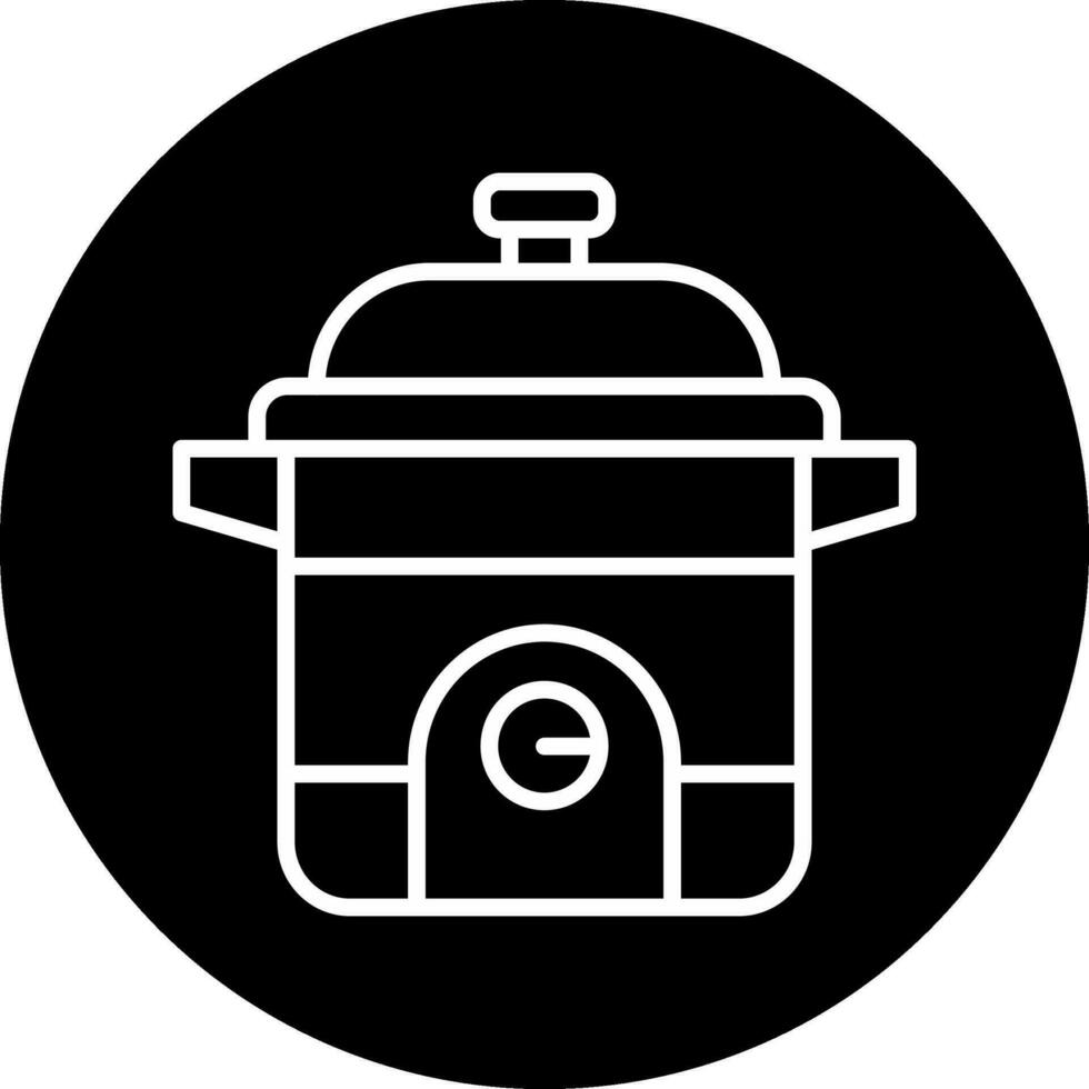 Rice Cooker Vector Icon