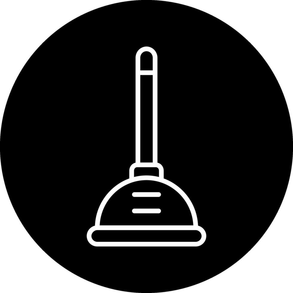 Plunger Vector Icon