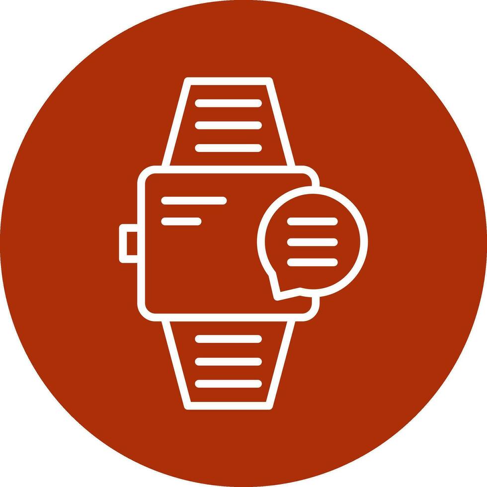 icono de vector de reloj inteligente