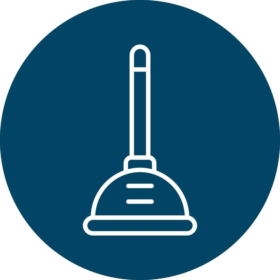 Plunger Vector Icon