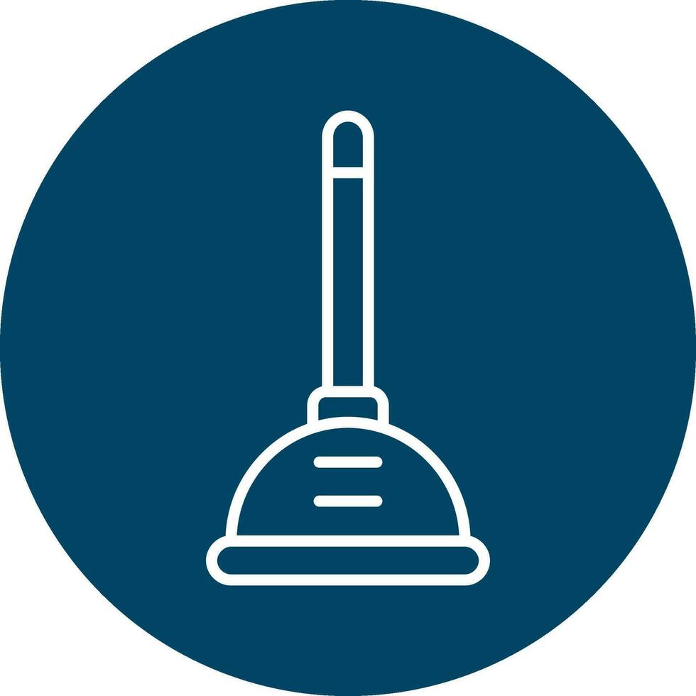 Plunger Vector Icon