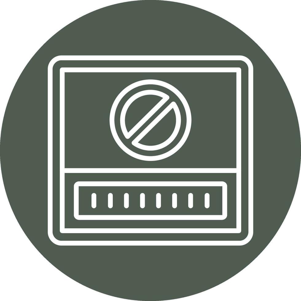 Stop Vector Icon