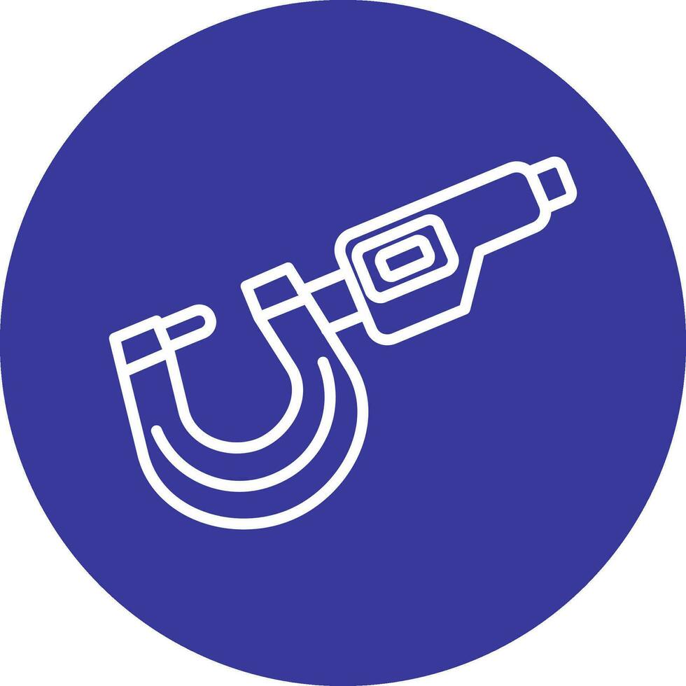 Micrometer Vector Icon