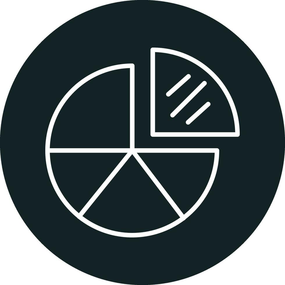 Pie Chart Vector Icon