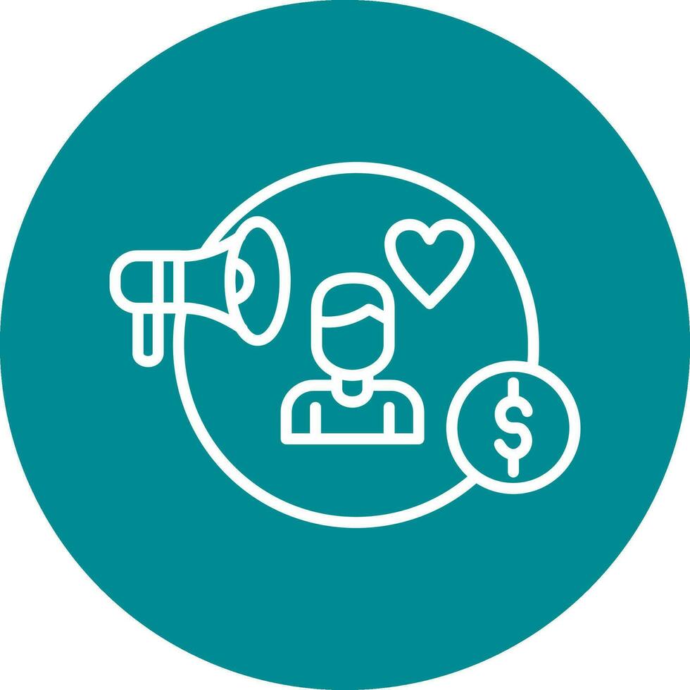 Affiliate Marketing Vector Icon