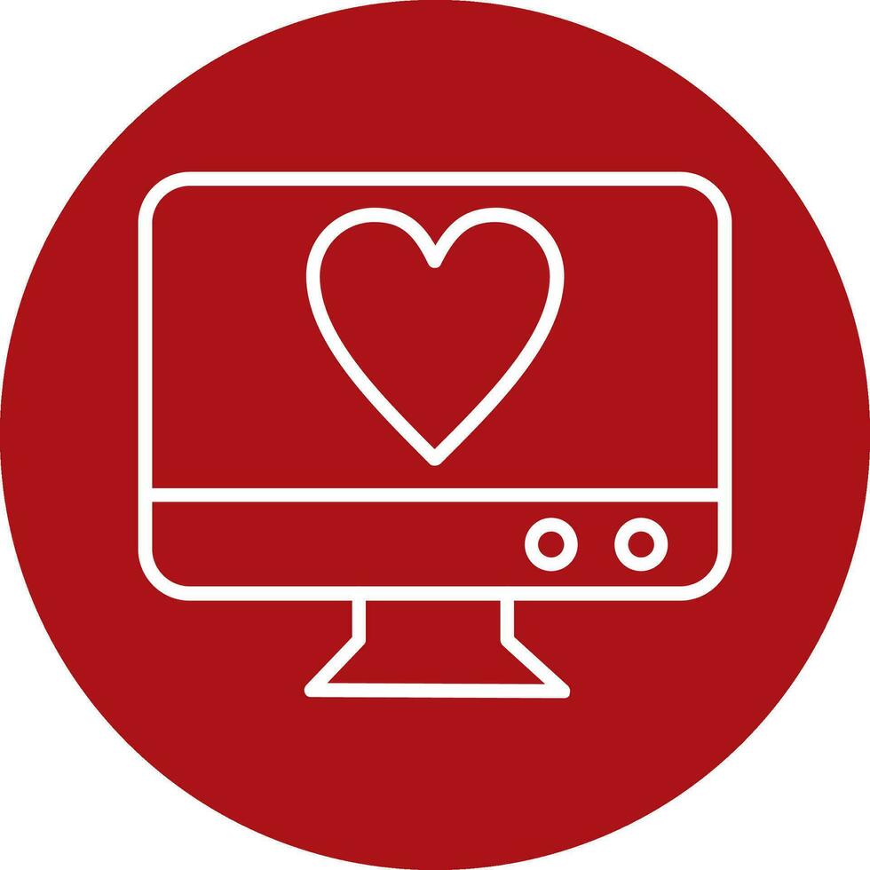 Monitor Vector Icon