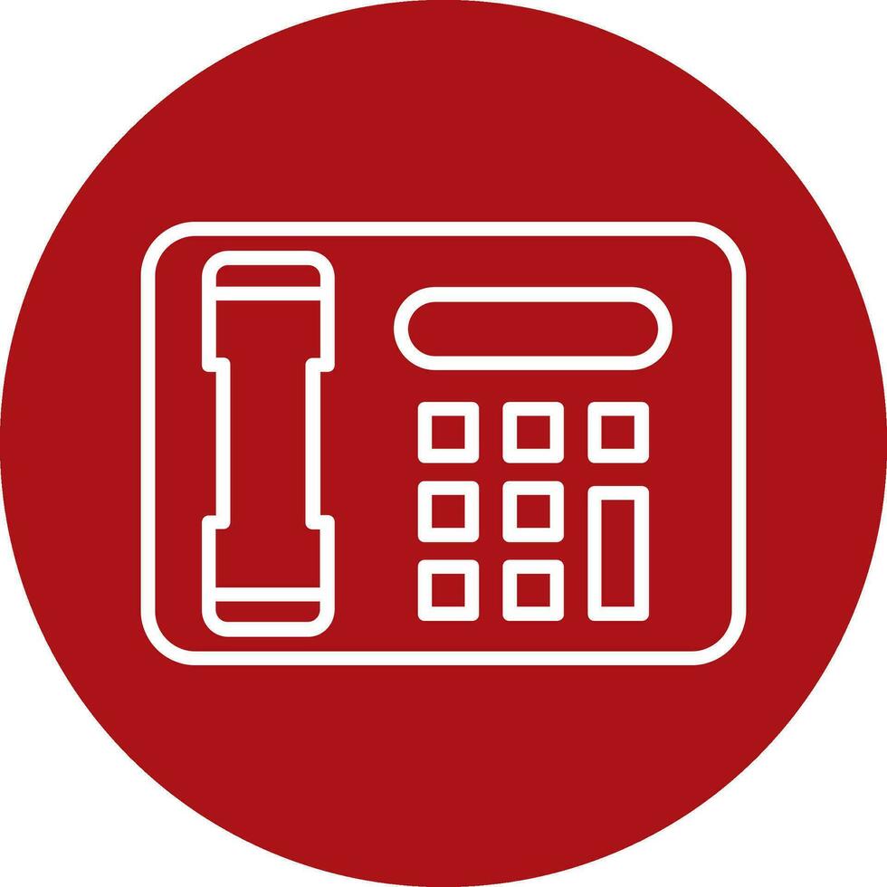 Telephone Vector Icon