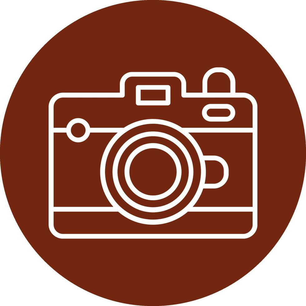 icono de vector de cámara de fotos