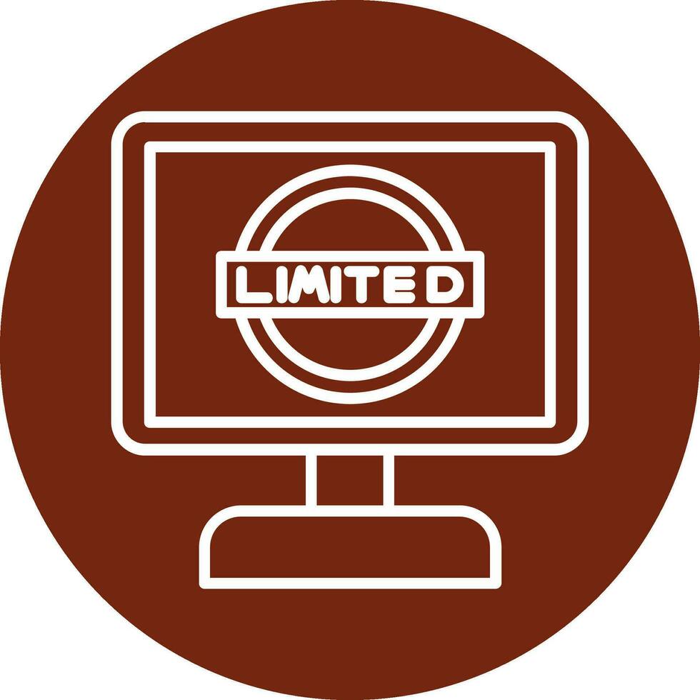 Limited Vector Icon