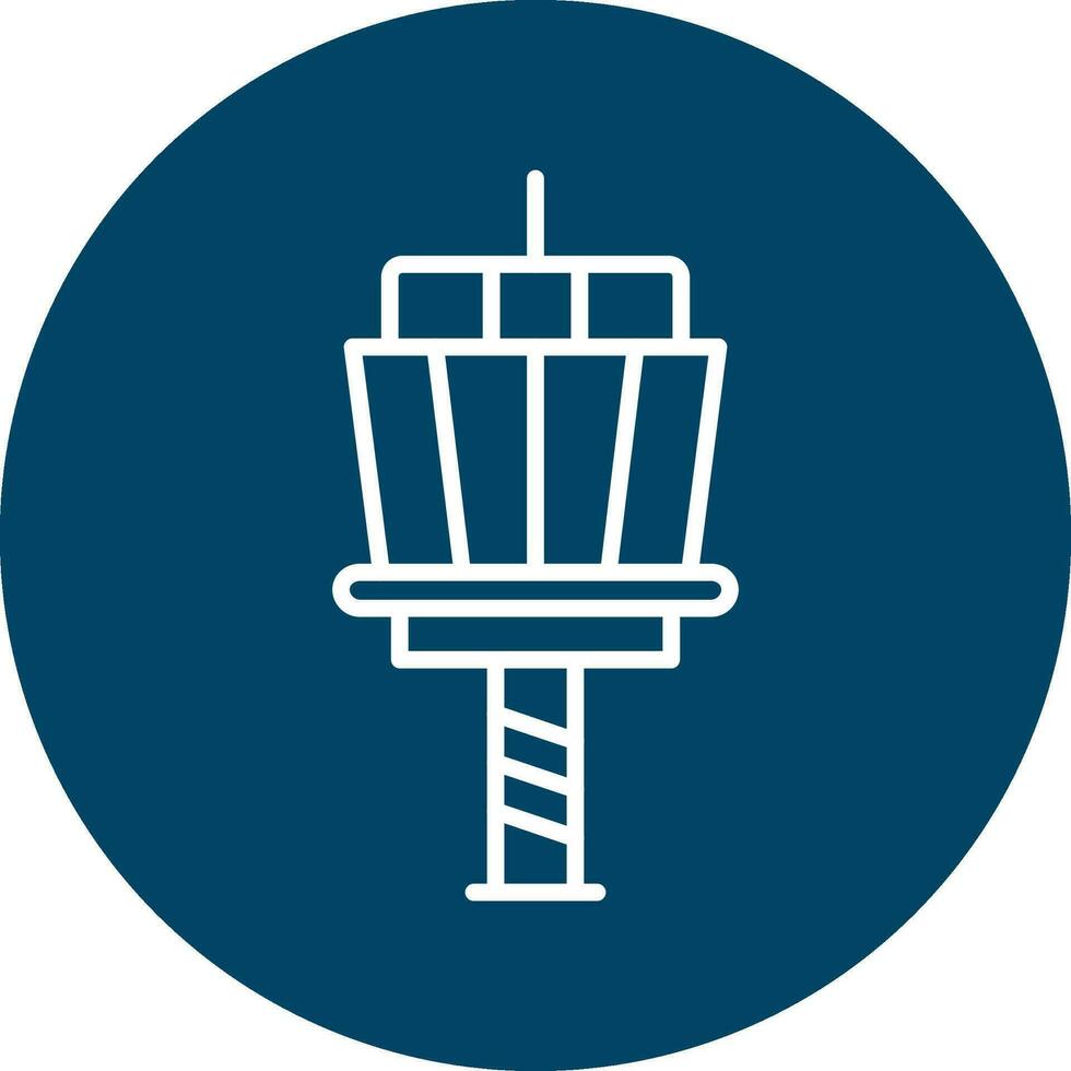 Control Tower Vector Icon