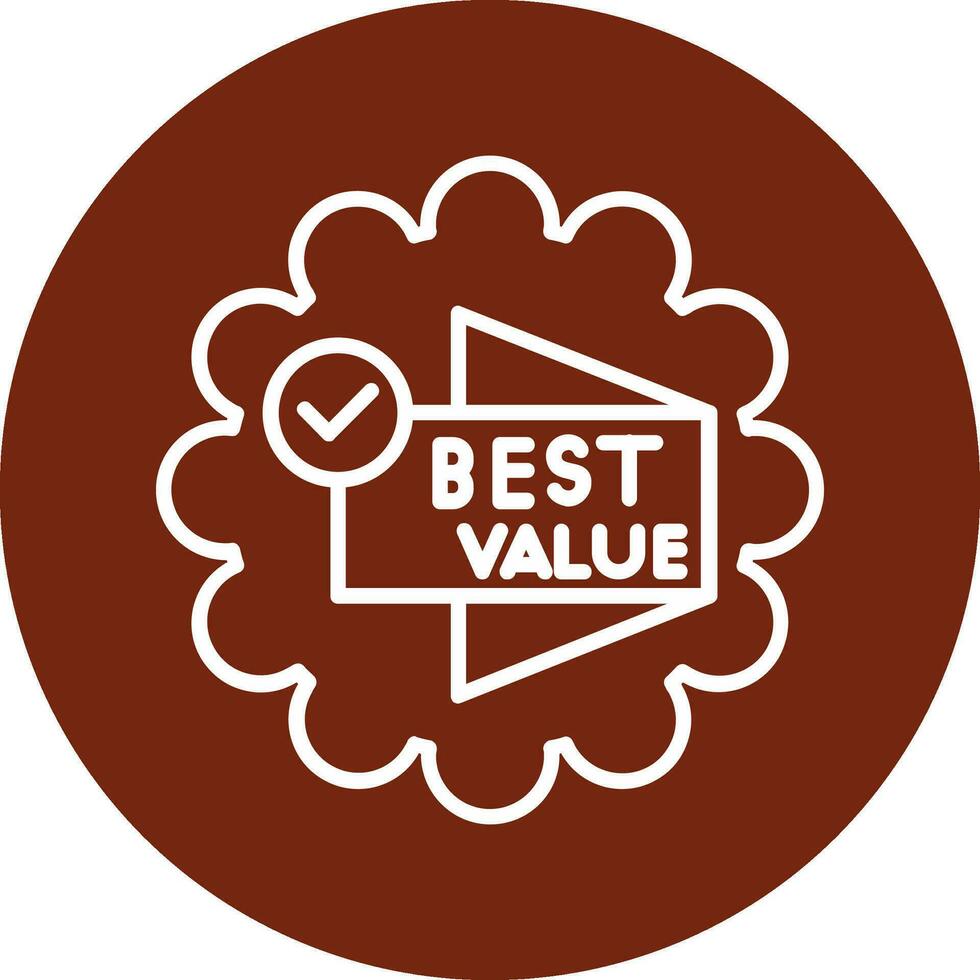Best Value Vector Icon